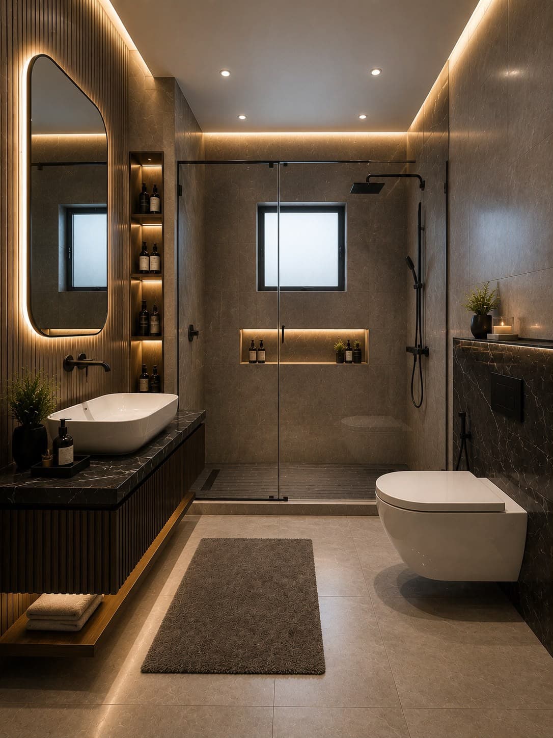 Luxury Floating Vanity Bathroom
