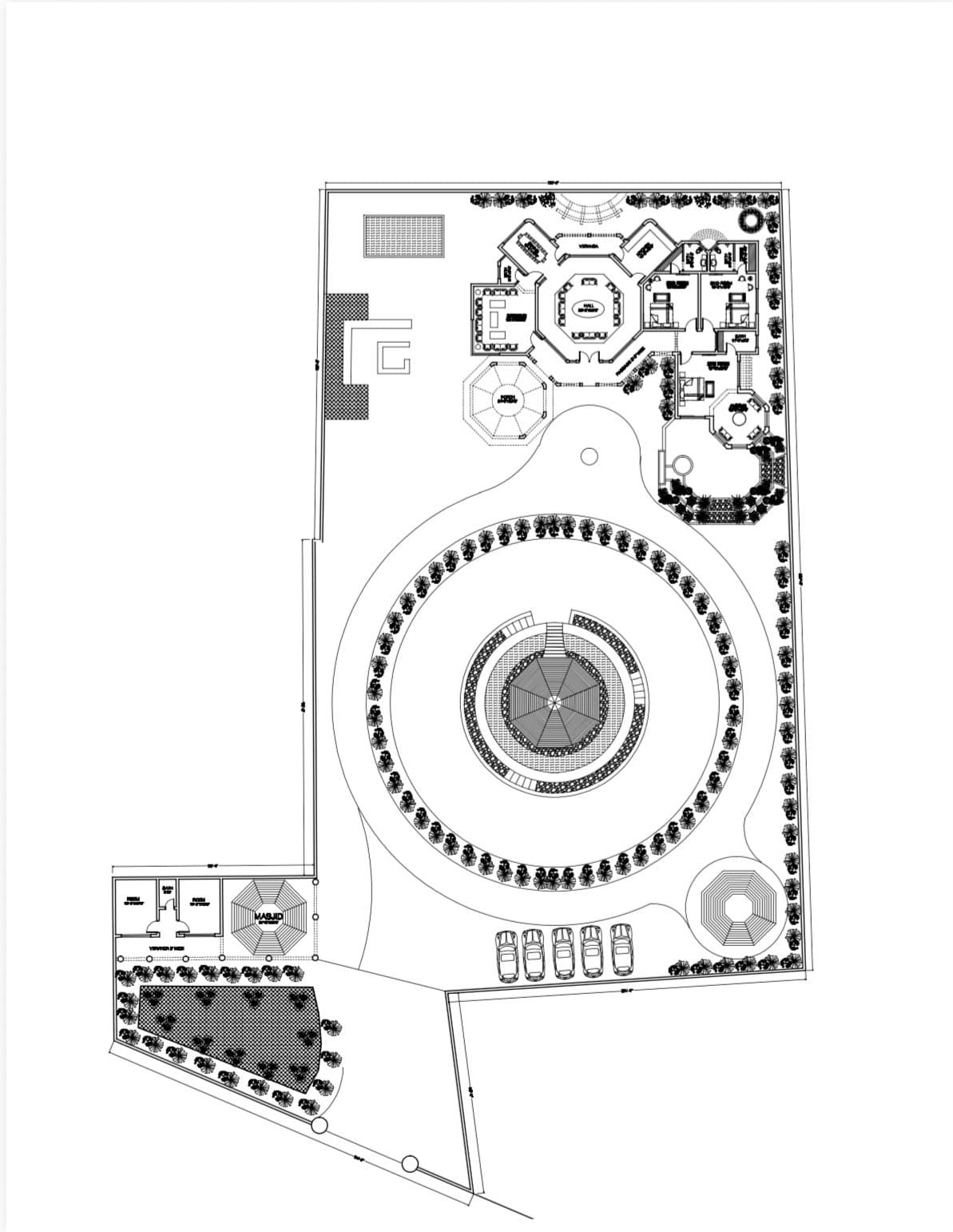 Luxury Mansion First Floor Layout