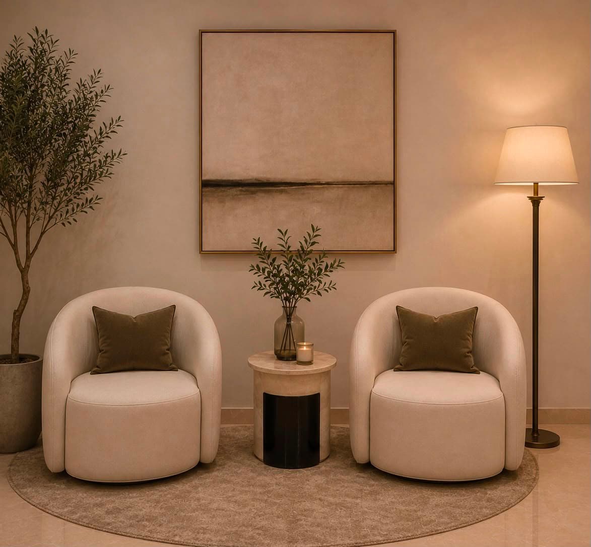 Luxury Accent Master Bedroom