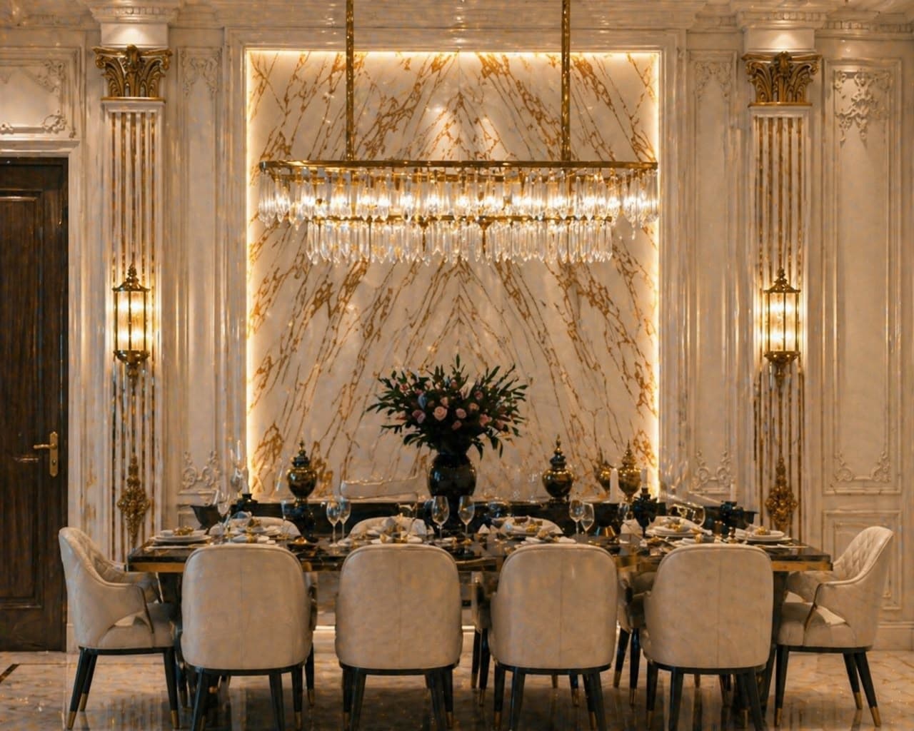 Modern Elegant Dining Space