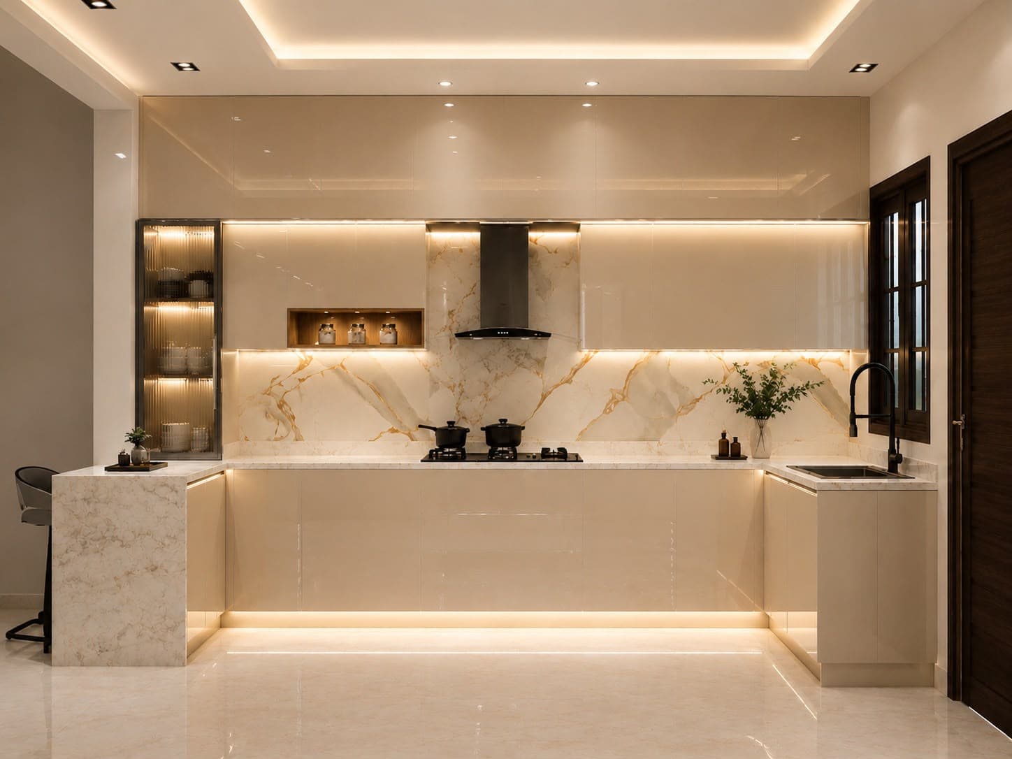 Executive Contemporary Kitchen