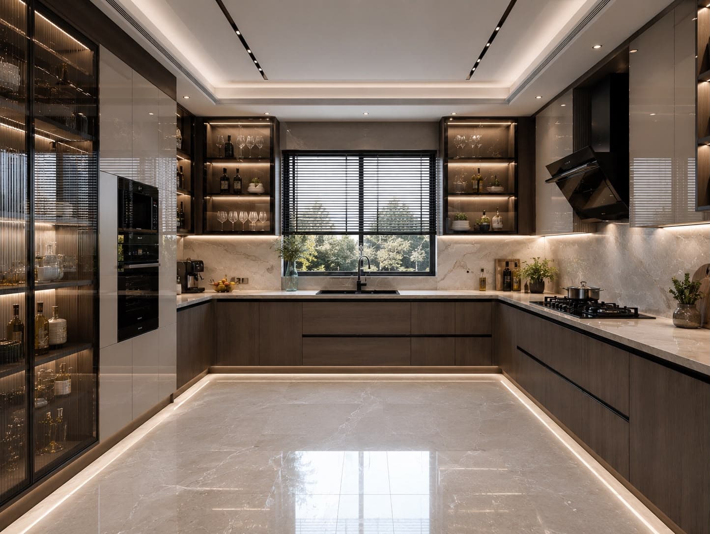 Midnight Blue Designer Kitchen