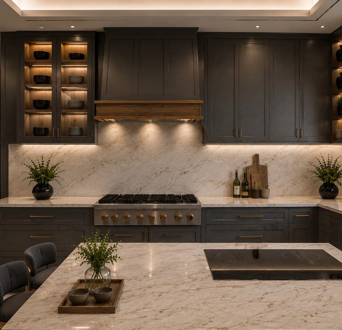 Elegant Gloss Kitchen