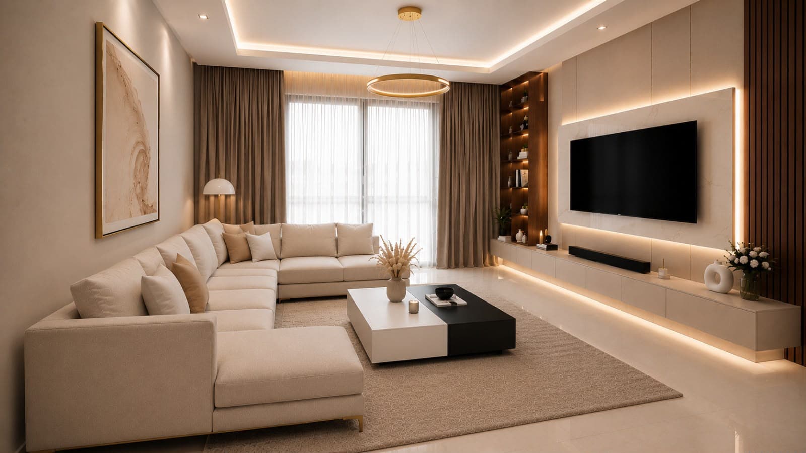 Contemporary Family Lounge
